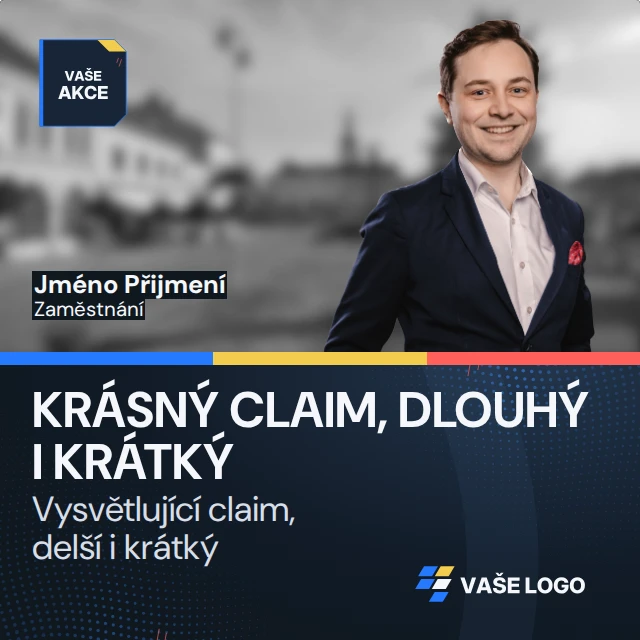 Příspěvek s osobou a pozadím · Univerzální — Komplet · všechny grafické šablony