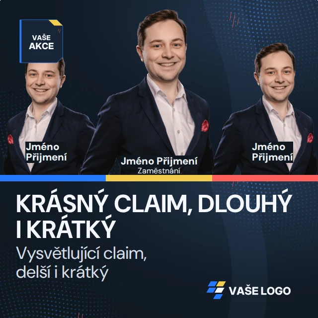 Příspěvek se skupinou · Univerzální — Komplet · všechny grafické šablony