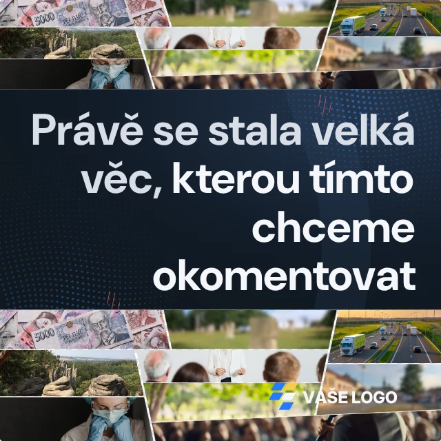 Věta s koláží · Klasické — Komplet · všechny grafické šablony