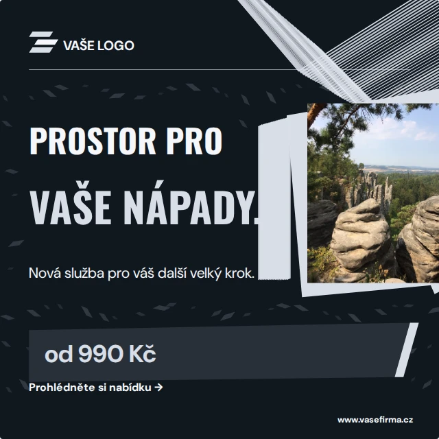 Nabídka · produkt a služba · Kinetické — Komplet · všechny grafické šablony