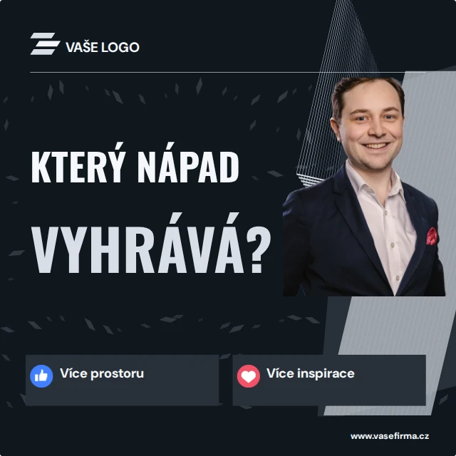 Příspěvek s osobou · Kinetické — Komplet · všechny grafické šablony