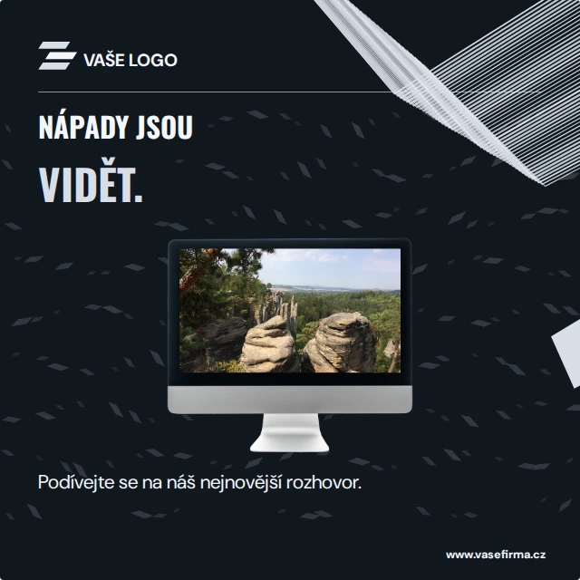 Obrázek v počítači · Kinetické — Komplet · všechny grafické šablony