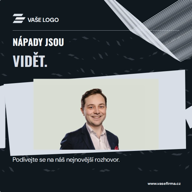 Screenshot ze sociálních sítí/médií · Kinetické — Komplet · všechny grafické šablony