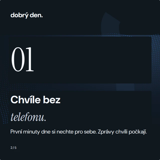 Carousel · obsah · Blízko — Komplet · všechny grafické šablony