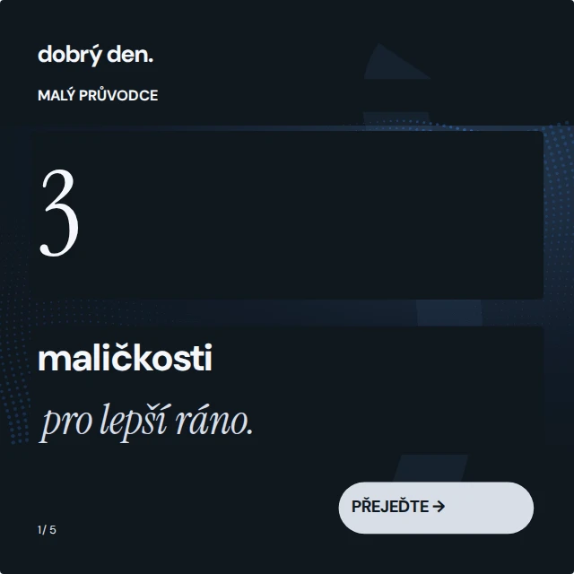 Carousel · obálka · Blízko — Komplet · všechny grafické šablony