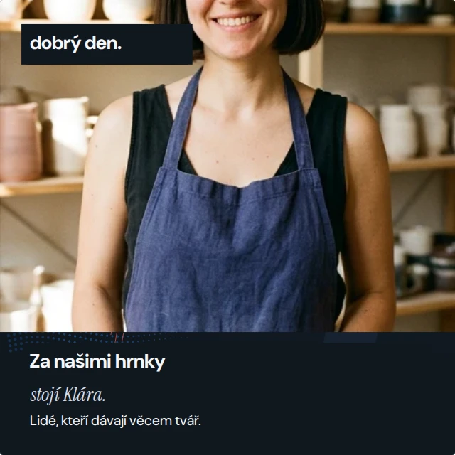 Člověk za značkou · Blízko — Komplet · všechny grafické šablony