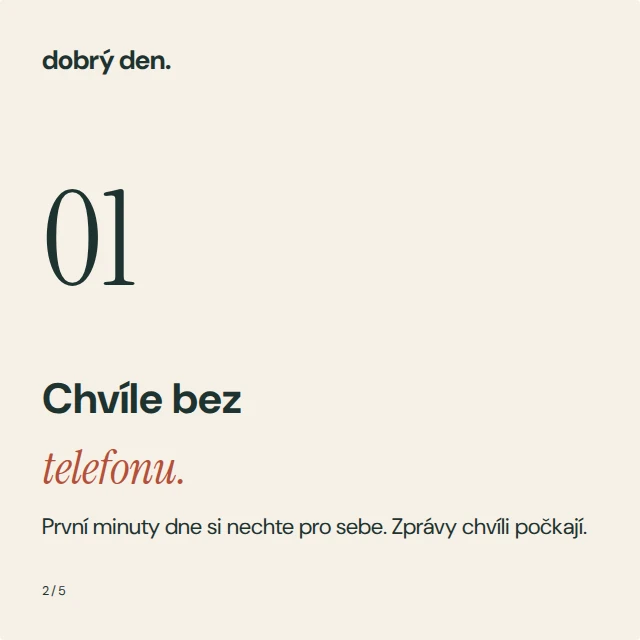 Carousel · obsah — Blízko · šablony pro sociální sítě