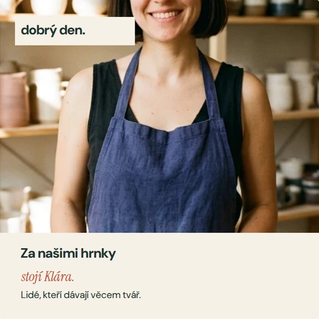 Člověk za značkou — Blízko · šablony pro sociální sítě