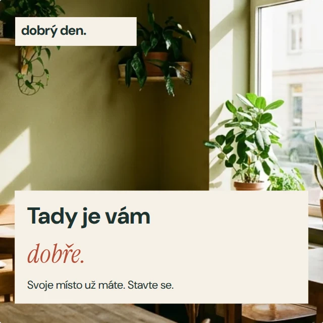 Fotografie s titulkem — Blízko · šablony pro sociální sítě