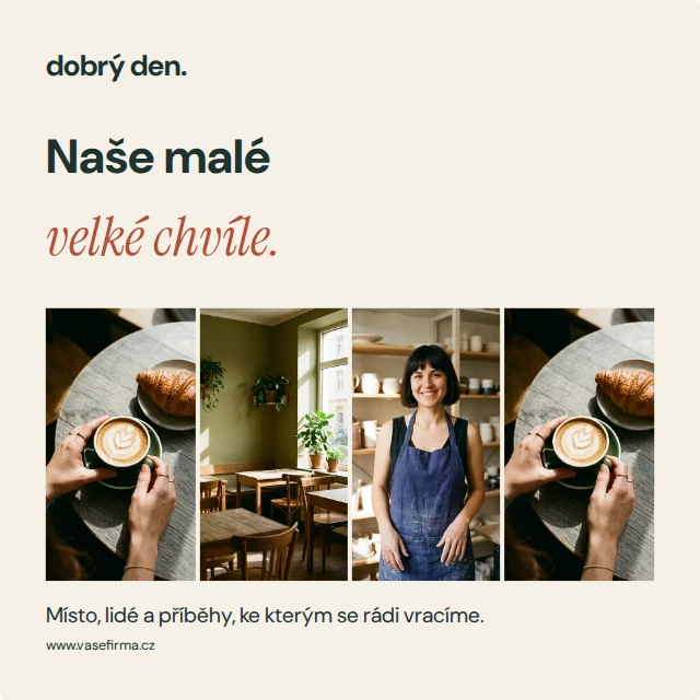 Koláž s příběhem — Blízko · šablony pro sociální sítě